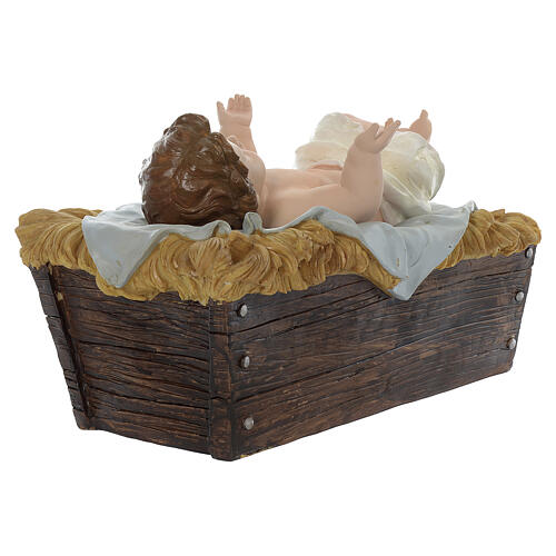 Natività 100 cm resina dipinta 10