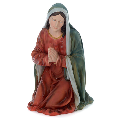39" Painted Holy Family, resin 3