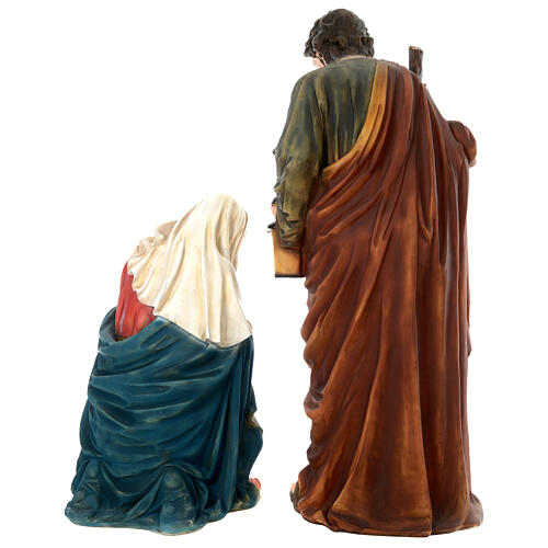 Holy Family 150 cm in painted resin 11