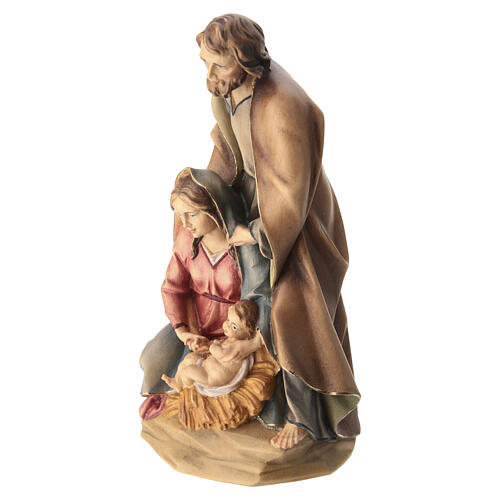 Natividad Barroca madera pintada Val Gardena 4