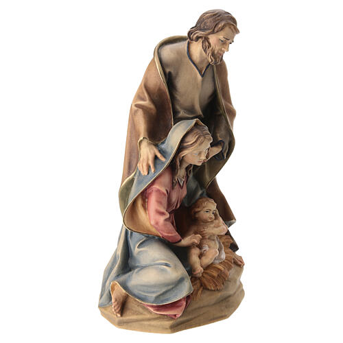 Natividad Barroca madera pintada Val Gardena 6