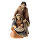 Hope Nativity Scene with cradle in wood from Valgardena s2