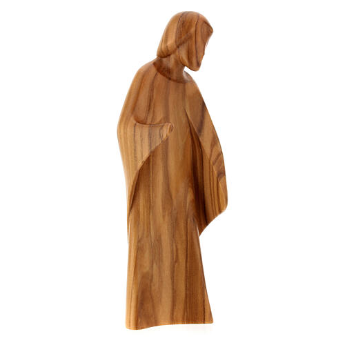 Joy Nativity Scene 2 pieces in olive wood from Valgardena 3