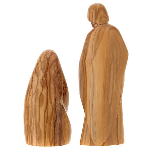 Joy Nativity Scene 2 pieces in olive wood from Valgardena 5