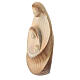 Holy Family Tenderness, painted Valgardena ash wood s3