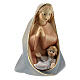 Cometa Nativity Scene 3 pieces in painted wood from Valgardena different dimensions s2