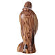 Figurka Święta Rodzina stylizowana drewno oliwkowe z Betlejem 20 cm s4
