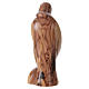 Holy Family Statue stylized Olive wood from Bethlehem 20 cm s4