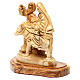 Escape to Egypt Statue Scene in Olive wood from Bethlehem 15 cm s2
