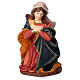 Painted resin Nativity Scene 100 cm 5 pieces s5