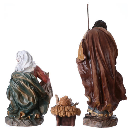 Nativity in 3 pieces, resin 61 cm 5