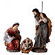 Resin Holy Family 61 cm, 3 figurines s1