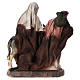 Flight into Egypt in resin with base 20 cm s5