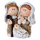 Resin Holy Family on base 6 cm s1