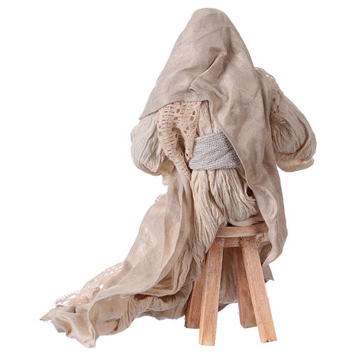 Natividade resina estilo Shabby Chic para presépio com figuras altura média 43 cm 5