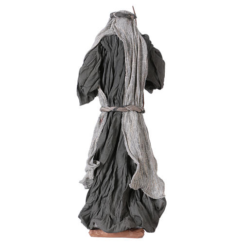 Natividade resina estilo Shabby Chic para presépio com figuras altura média 43 cm 7