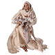 Natividade resina estilo Shabby Chic para presépio com figuras altura média 43 cm s3