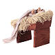 Natividade resina estilo Shabby Chic para presépio com figuras altura média 43 cm s4