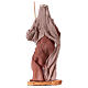 Holy Family 36 cm resin and pink cloth Shabby Chic style s5