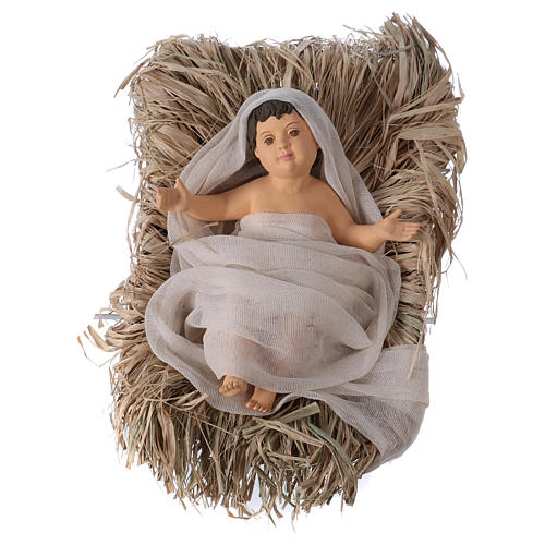 Holy Family 80 cm resin Shabby Chic style 2
