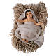 Holy Family 80 cm resin Shabby Chic style s2