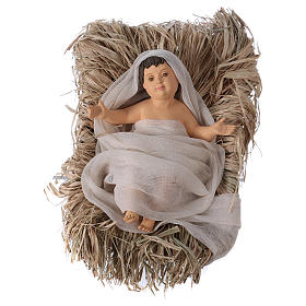 Nativité 80 cm résine style Shabby Chic