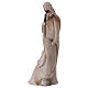 Holy Family 21 cm resin and beige cloth s2