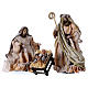 United Holy Family 25 cm beige and gold cloth s1