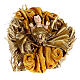 Holy Family 36 cm, gold and beige clothes s2