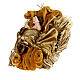 Holy Family 36 cm, gold and beige clothes s5