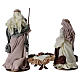 Holy Family 36 cm, green and beige clothes s4