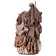 Holy Family on base 47 cm beige and brown cloth s4