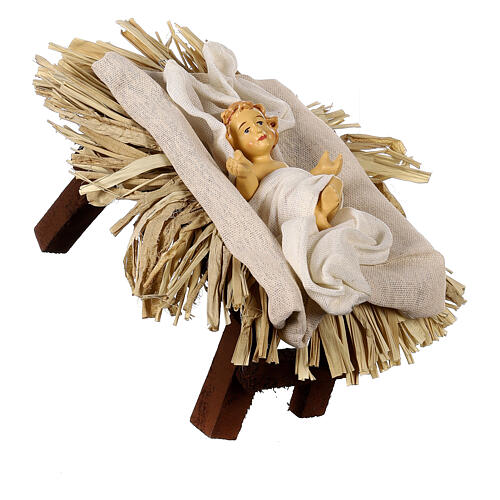 Holy Family 36 cm 3 pieces beige cloth 8