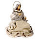 Holy Family 36 cm 3 pieces beige cloth s9