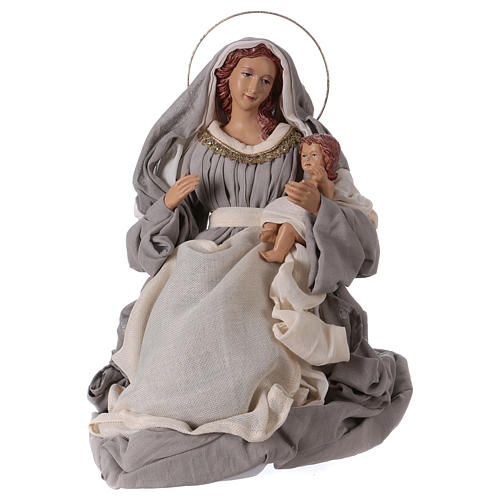 Holy Family 67 cm 2 pieces beige cloth 3