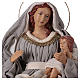 67 cm Nativity of Jesus 2 pieces cream colored s2
