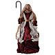 Holy Family 67 cm 2 pieces red and gold cloth s4