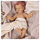 Holy Family 107 cm resin and beige cloth s3