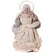Holy Family 107 cm resin and beige cloth s7