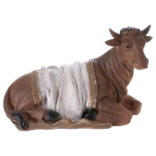 Nativity Ox and Mule Set 45 cm in Resin 5