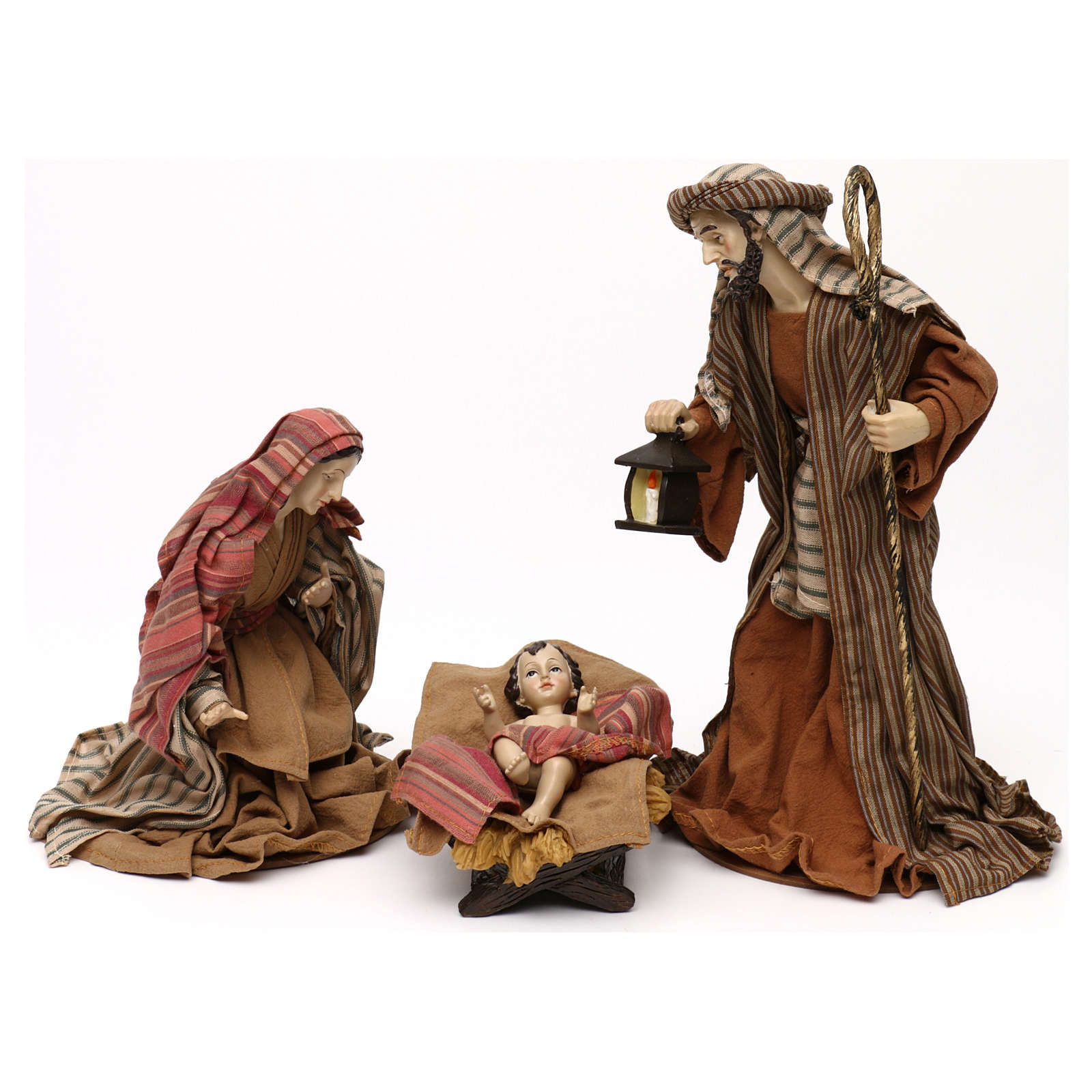 resin holy family figurine