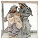 Holy Family in lantern 20 cm, Shabby chic style 45x25x15 cm s2