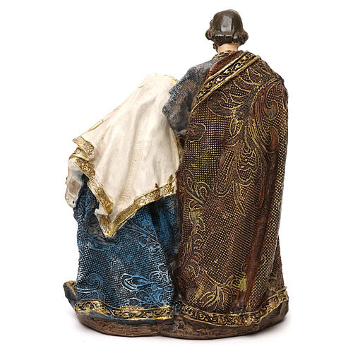 Composizione Natività in resina per presepi di 14 cm 4