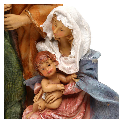 Natividade em resina estilo árabe para presépio com figuras de 25 cm de altura média 2