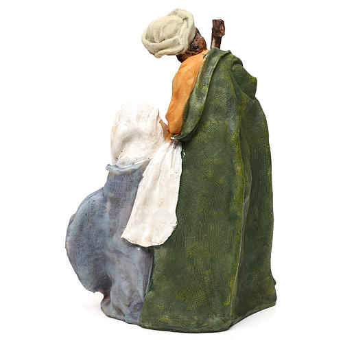 Natividade em resina estilo árabe para presépio com figuras de 25 cm de altura média 5
