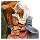 Holy Family in resin, Arab style for 25 cm nativity s2