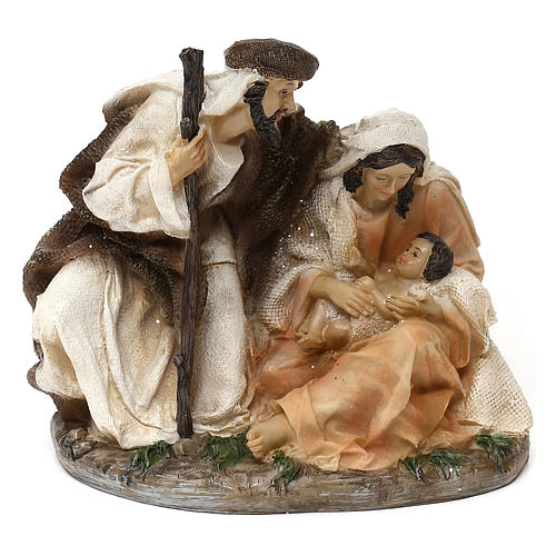 Nativité style arabe résine 15 cm 1