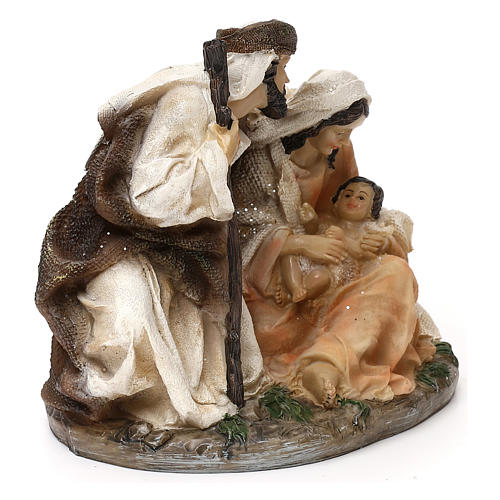 Nativité style arabe résine 15 cm 4