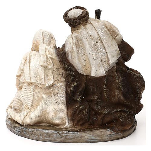 Nativité style arabe résine 15 cm 5