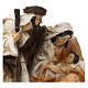 Holy Family Arab style in resin 15 cm s2